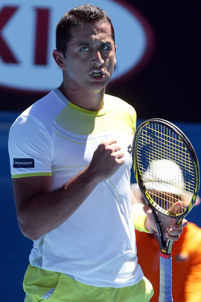 El tenista español Nicolás Almagro. Foto: EFE