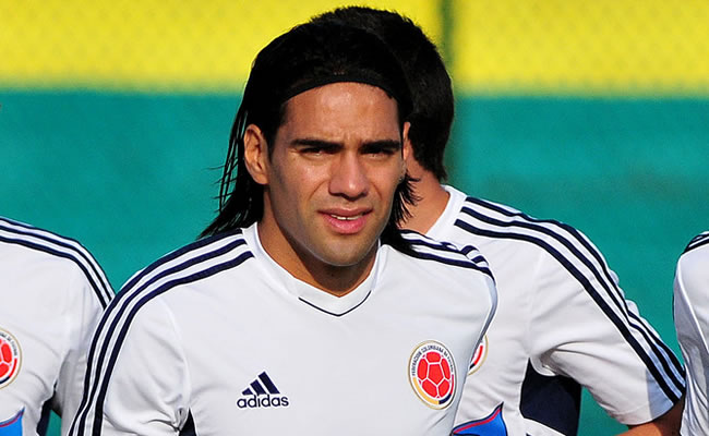 El goleador colombiano Falcao García. Foto: EFE