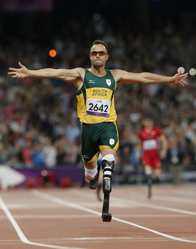 El atleta sudafricano Oscar Pistorius. Foto: EFE