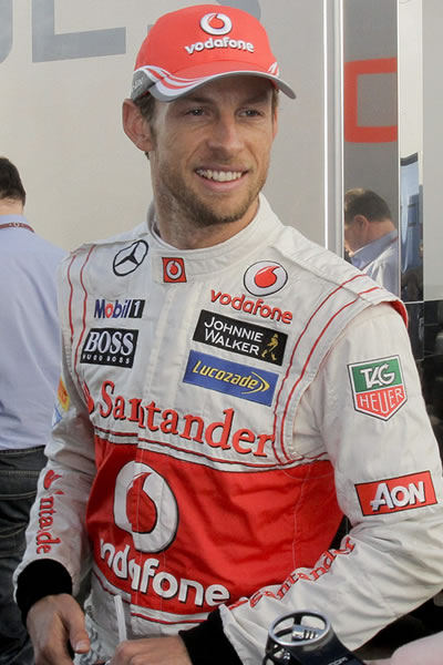 El piloto británico Jenson Button del equipo McLaren. Foto: EFE