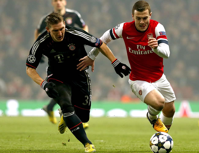 Arsenal buscará un milagro en el Allianz Arena de Múnich. Foto: EFE