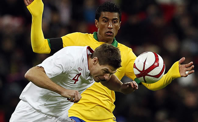 Brasil pierde a Paulinho por lesión para amistosos contra Italia y Rusia. Foto: EFE