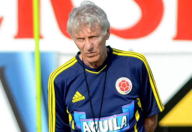 El seleccionador argentino de Colombia, José Pekerman. Foto: EFE