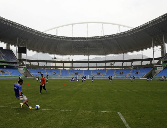 Panorámica del Estadio Joao Havelange. Foto: EFE