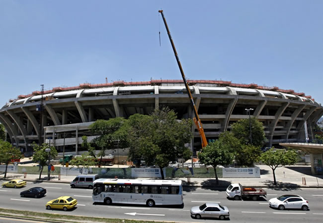 Estadio Maracaná, sede del Mundial de Fútbol 2014 y los Juegos Olímpicos 2016. Foto: EFE