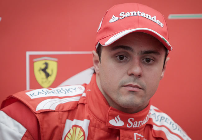 El piloto brasileño de la escudería Ferrari, Felipe Massa. Foto: EFE