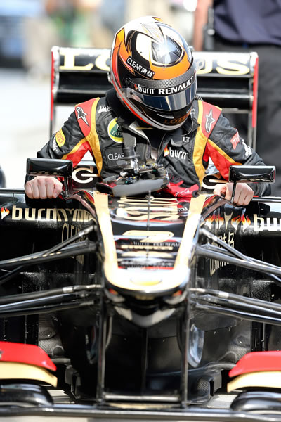 El piloto finlandés de Lotus, Kimi Raikkonen. Foto: EFE