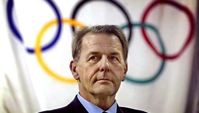 El presidente del Comité Olímpico Internacional (COI), Jacques Rogge. Foto: EFE