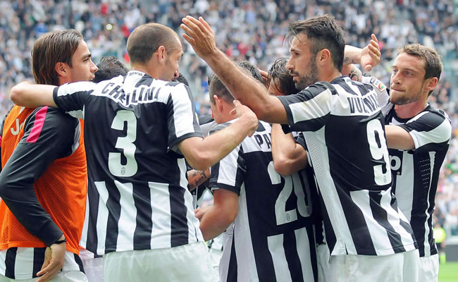 Juventus se proclama campeón de la Liga italiana a tres jornadas del final. Foto: EFE