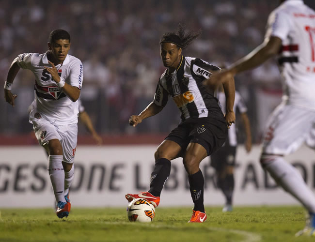 Atlético Mineiro y Sao Paulo es el partido m´pas destacado de la semana en la Libertadores. Foto: EFE
