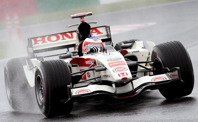 Auto de la escudería BAR con motor Honda conducido por Rubens Barrichello en 2006. Foto: EFE
