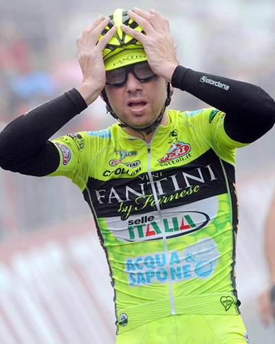 El ciclista italiano Mauro Santambrogio. Foto: EFE