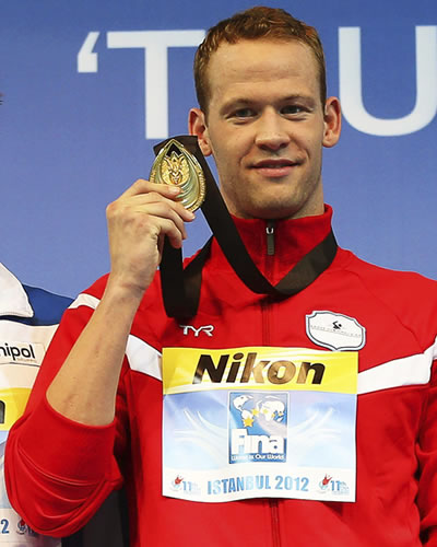 El nadador danés Mads Glaesner. Foto: EFE