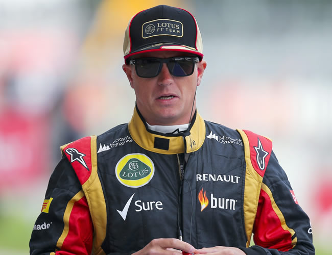 El piloto finlandés de Lotus, Kimi Raikkonen. Foto: EFE