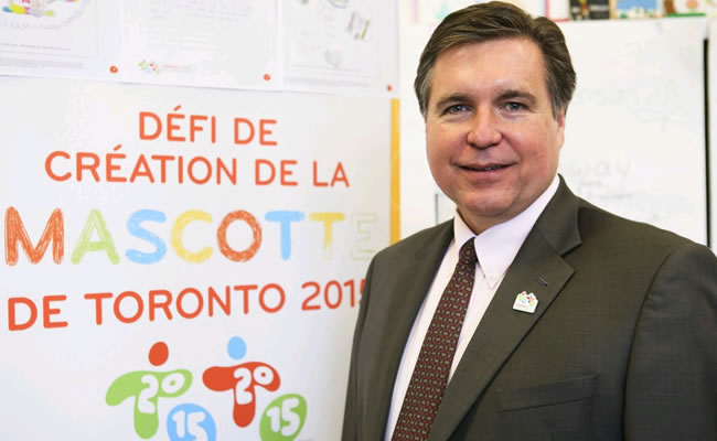 El presidente del comité organizador de los Juegos Panamericanos Toronto 2015, Ian Troop. Foto: EFE
