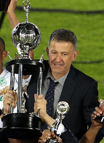 El técnico de Atlético Nacional, Juan Carlos Osorio. Foto: EFE