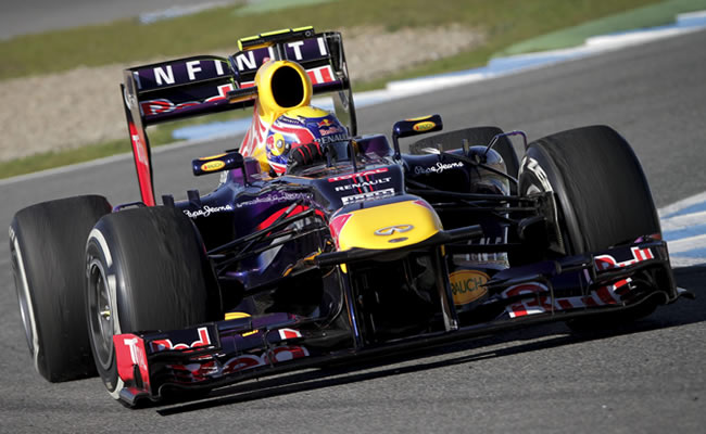 El piloto australiano Mark Webber del equipo Red Bull. Foto: EFE