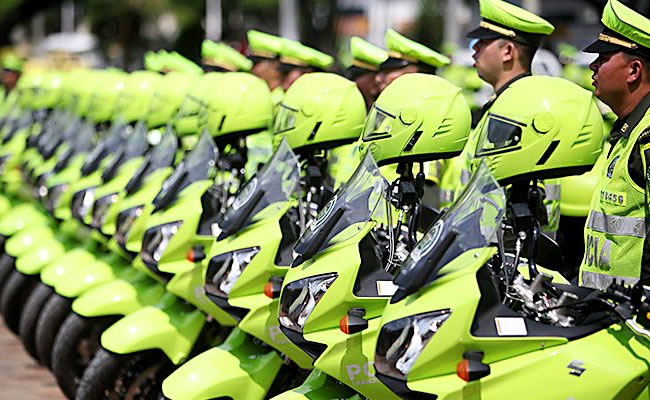 Policía de Colombia. Foto: EFE