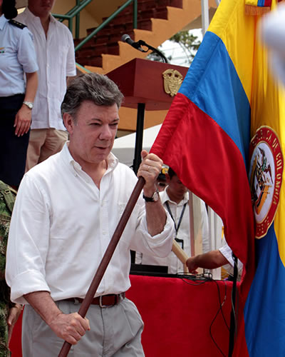 El presidente de Colombia, Juan Manuel Santos. Foto: EFE