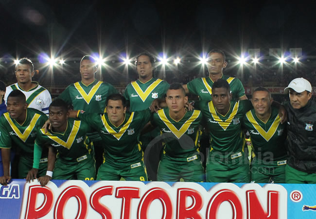 Jugadores del Deportes Quindío. Foto: Interlatin