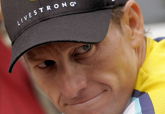 El ex ciclista estadounidense Lance Armstrong. Foto: EFE