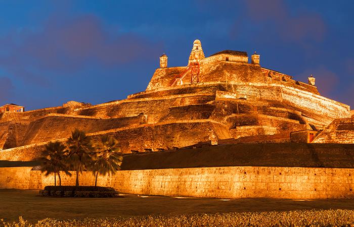 El Castillo de San Felipe de Barajas es el símbolo de Cartagena por excelencia. Foto: Shutterstock