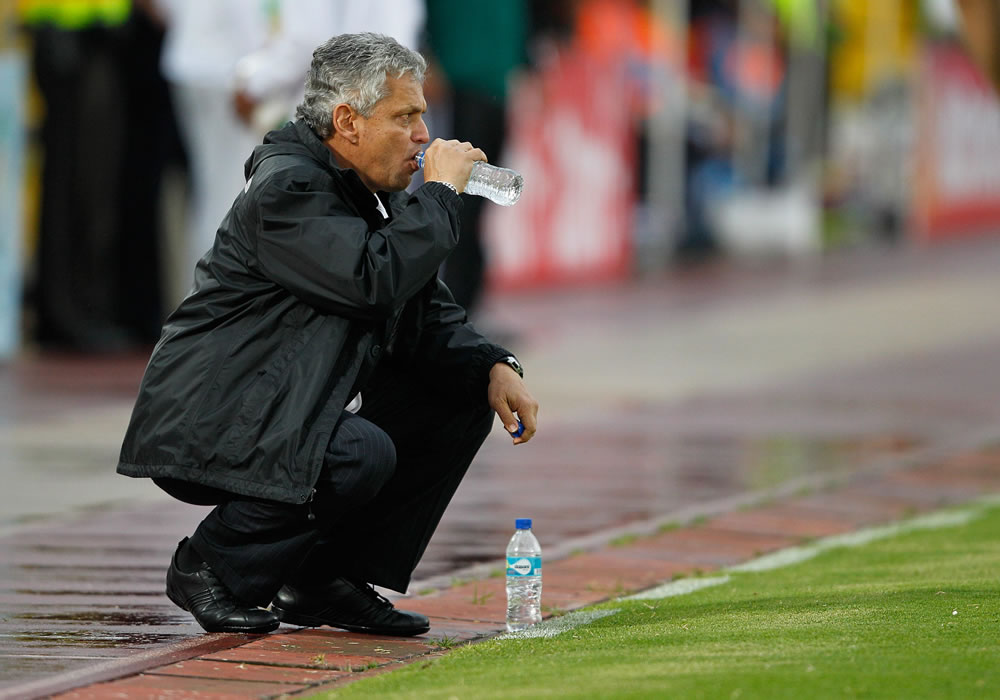El entrenador de la selección de Ecuador, el colombiano Reinaldo Rueda. Foto: EFE