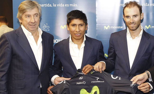 Quintana podría optar por el Giro y la Vuelta en 2014. Foto: EFE