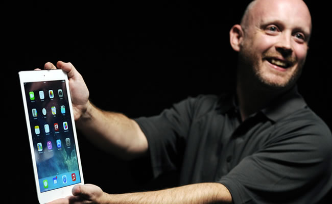 Presentan desde San Francisco el nuevo iPad Air. Foto: EFE