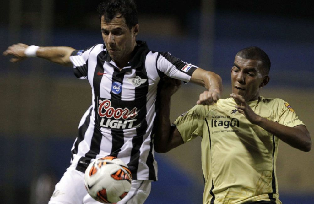 Libertad derrotó 2-0 a Itagüí en la ida de los cuartos de final de la Copa Sudamericana. Foto: EFE