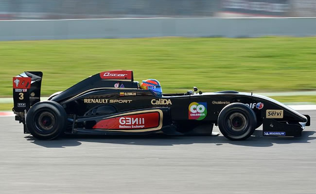 Óscar Tunjo estará en Austin invitado por Lotus F1 Team. Foto: EFE