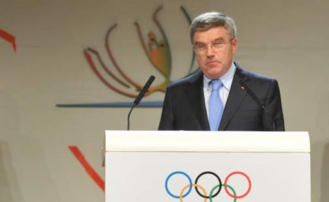 El presidente del Comité Olímpico Internacional (COI), Thomas Bach. Foto: EFE