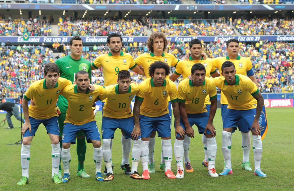 Brasil jugará dos amistosos y un partido homenaje a Mandela antes del Mundial. Foto: EFE