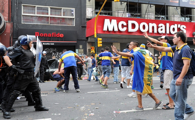El alcalde de Porto Alegre está preocupado por las barras bravas argentinas. Foto: EFE