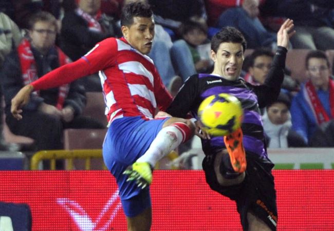 Fue le primer gol de Murillo en la actual liga. Foto: EFE