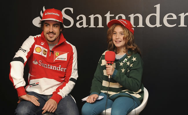 El piloto español de Ferrari Fernando Alonso. Foto: EFE