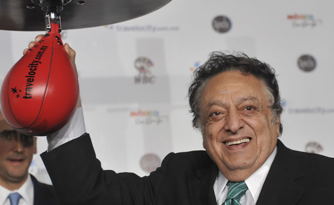 Muere el mexicano José Sulaimán, presidente del Consejo Mundial de Boxeo. Foto: EFE