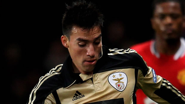 Nico Gaitán (Benfica). Foto: EFE