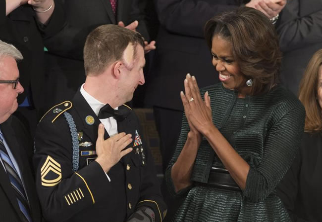 La primera dama de EEUU, Michelle Obama. Foto: EFE