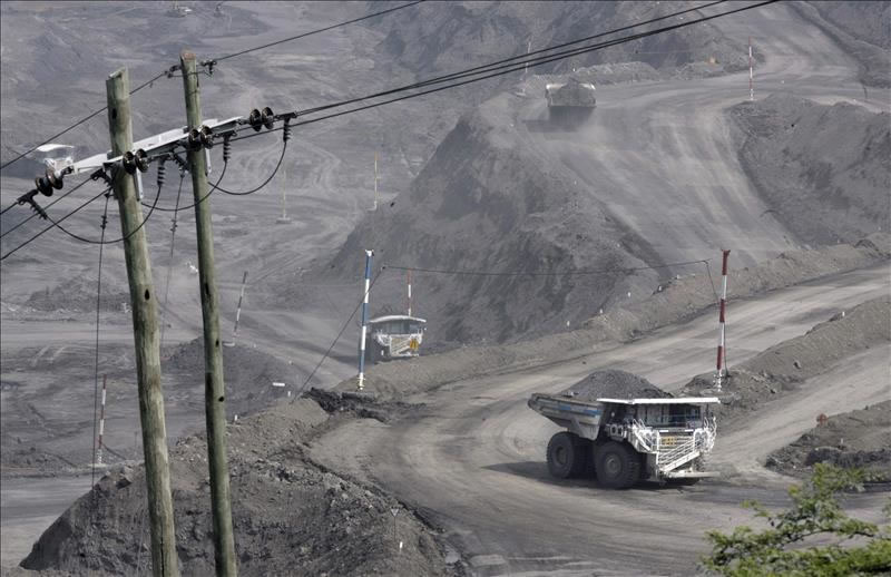 Colombia produjo 85,5 millones de toneladas de carbón en 2013. Foto: EFE