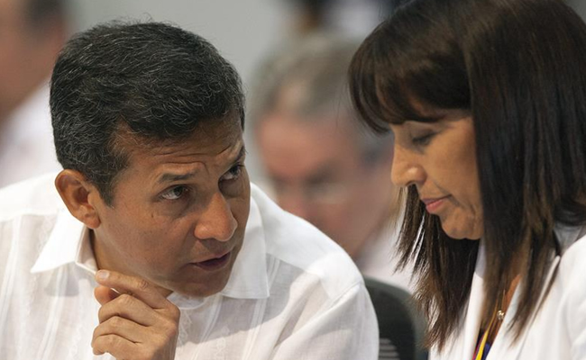 Presidente Ollanta Humala en Alianza del Pacífico, Colombia. Foto: EFE