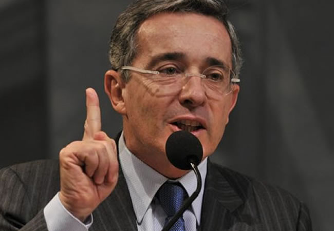 Álvaro Uribe Vélez. Archivo. Foto: EFE
