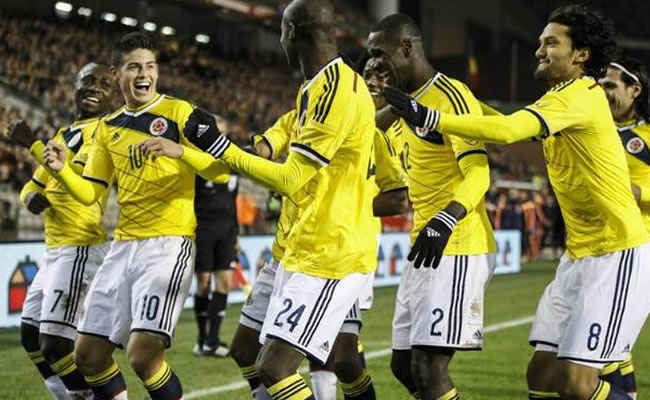 Colombia pone a prueba su potencial sin Falcao contra Túnez. Foto: EFE
