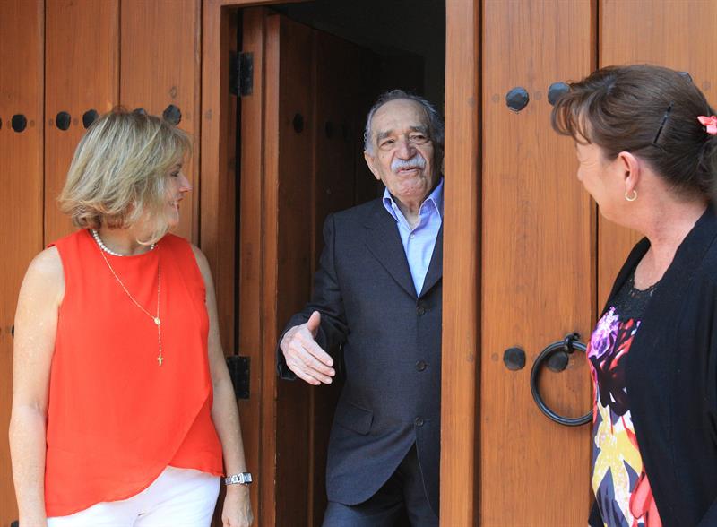 Gabriel García Márquez celebra sus 87 años de vida. Foto: EFE