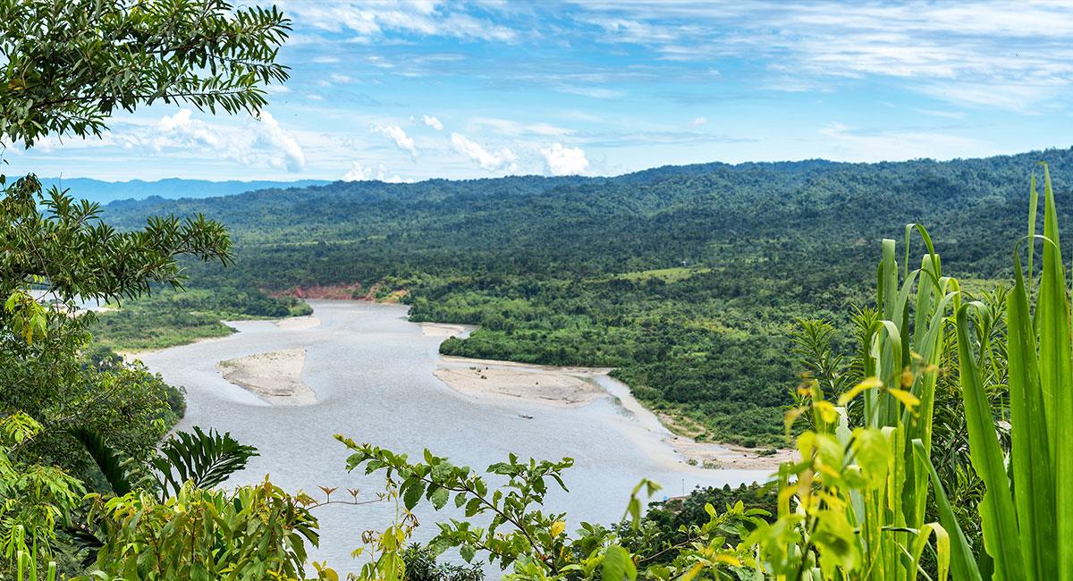 La Cordillera de los Picachos, confluyen la Amazonía, la Orinoquía y la Región Andina de Colombia. Foto: Shutterstock