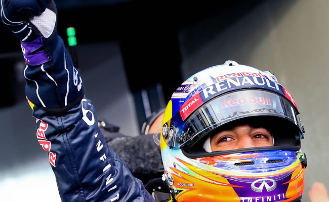 El piloto alemán de Fórmula 1, Daniel Ricciardo. Foto: EFE