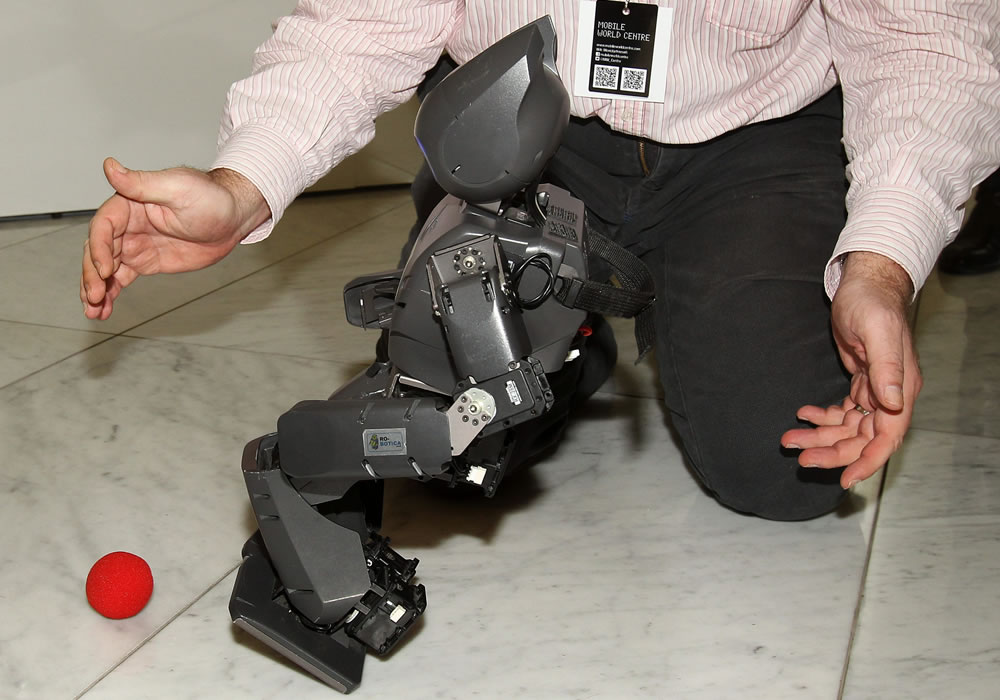 Uno de los proyectos presentados en la segunda edición del certamen "Barcelona Robotics Meeting". Foto: EFE