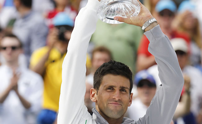 Djokovic desdibuja a Nadal y logra su cuarto título en Miami. Foto: EFE