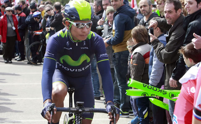 Nairo Quintana: "Me molesta ser batido por Contador y Joaquim Rodríguez". Foto: EFE