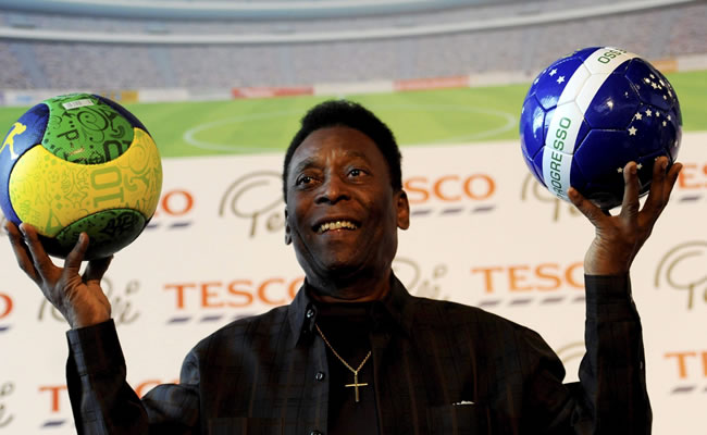 Pelé presenta su último libro y pone a Colombia entre los 4 mejores. Foto: EFE